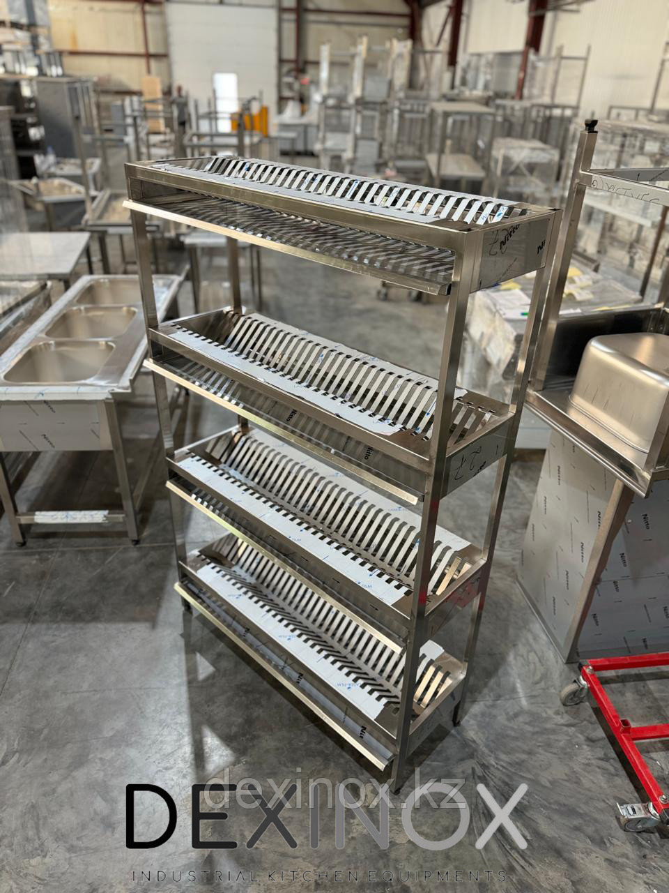 Стеллажи для сушки посуды 1000x300x1530mm: продажа, цена в Алматы ...