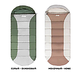 Спальный мешок Jeep 220 / 95 на 9 градусов тепла, фото 3