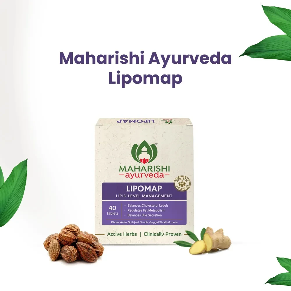 Липомап, 40 таб, Maharishi Ayurveda, для понижения холестерина