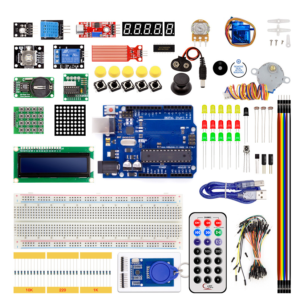 Набор для изучения Ардуино (Arduino Uno Starter Kit), фото 1