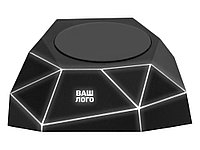 Док-станция Geo Dock с быстрой беспроводной зарядкой, черный с белой подсветкой. XOOPAR (P)