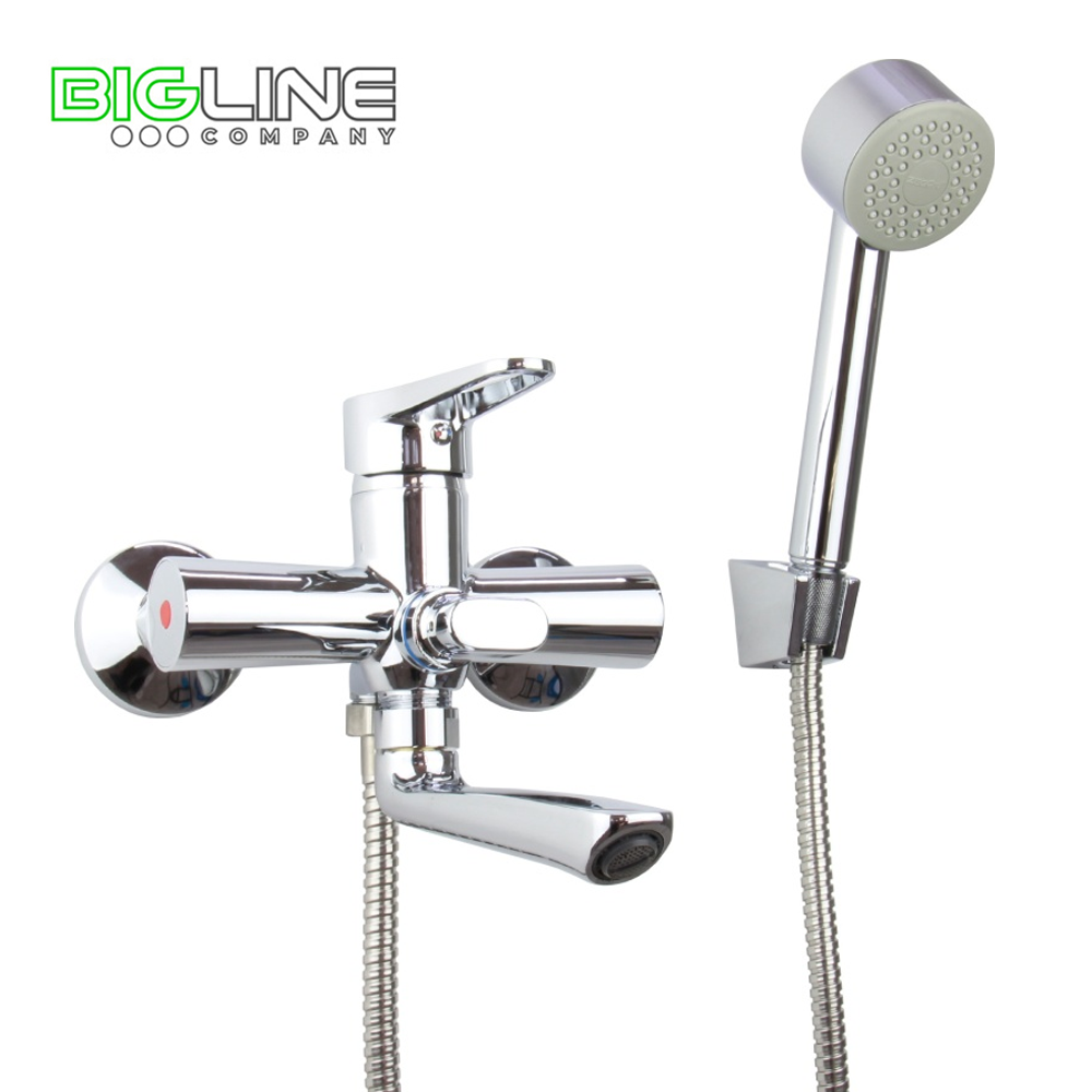 Смеситель для ванны, одноручный, с литым поворотным изливом ZEGOR PUD3-A045