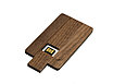 Флешка в виде деревянной карточки с выдвижным механизмом, 8 Гб, коричневый, фото 3