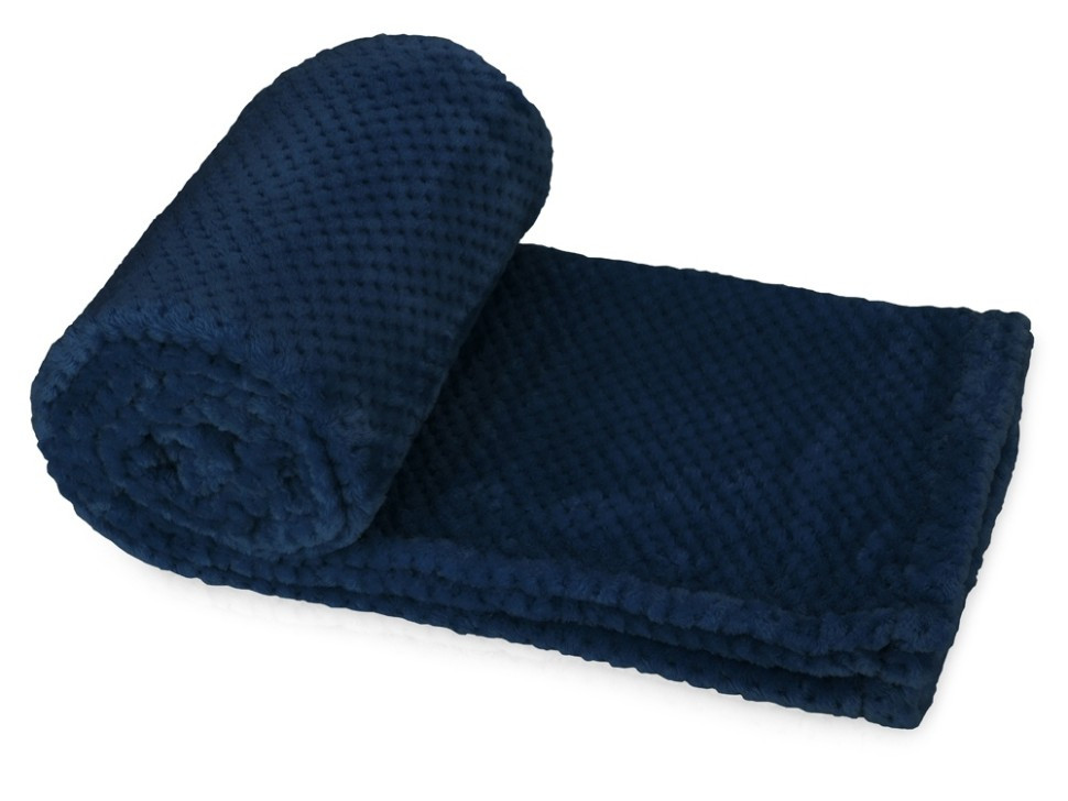 Плед Фолд, темно-синий, фото 1