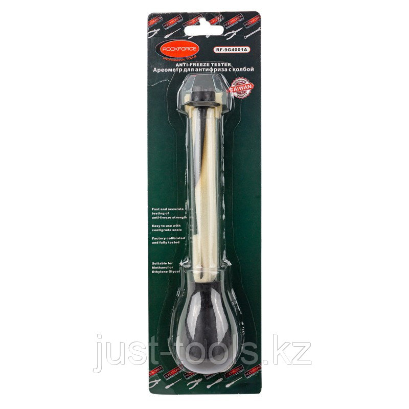 ROCKFORCE Ареометр для антифриза с колбой, в блистере 26929 RF-9G4001A, фото 1