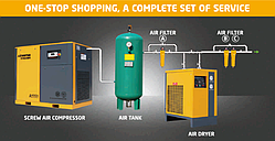 Воздушный фильтр для трубопровода AIR HORSE