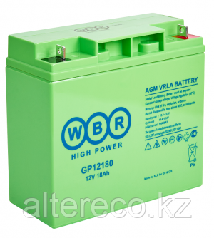 Аккумулятор WBR GP 12180 (12В, 18Ач)