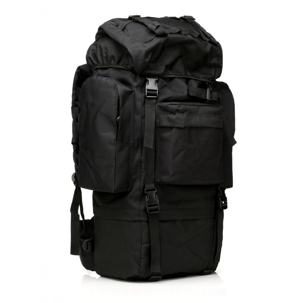 Тактический рюкзак 70 литров черный, фото 1