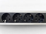 Shelbi SDO4-MULT10-B Настольный блок, 4 розетки 220B, 1 USB, 1 Type-C, RJ45-2, чёрный, фото 9
