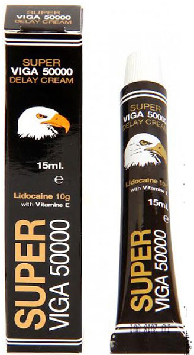 Крем пролонгатор Super Viga 50000 Delay Cream 15мл  E-0355