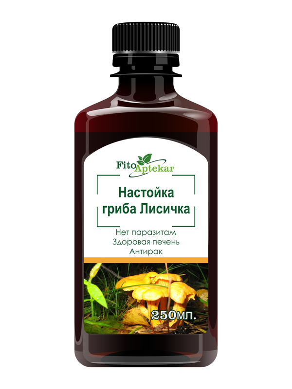 Лисичка, настойка 250мл на спирту