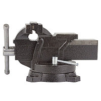ROCKFORCE Тиски стальные поворотные с наковальней 4"-100мм 47877 RF-6540304