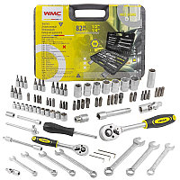 WMC tools Набор инструментов 82пр. 1/4'', 1/2''(6гр)(4-22мм) 51378 WMC-4821-5EURO