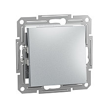 Выключатель одноклавишный SE EPH0100161 Asfora 10AX механизм быстрозажимной алюминий 2-018626