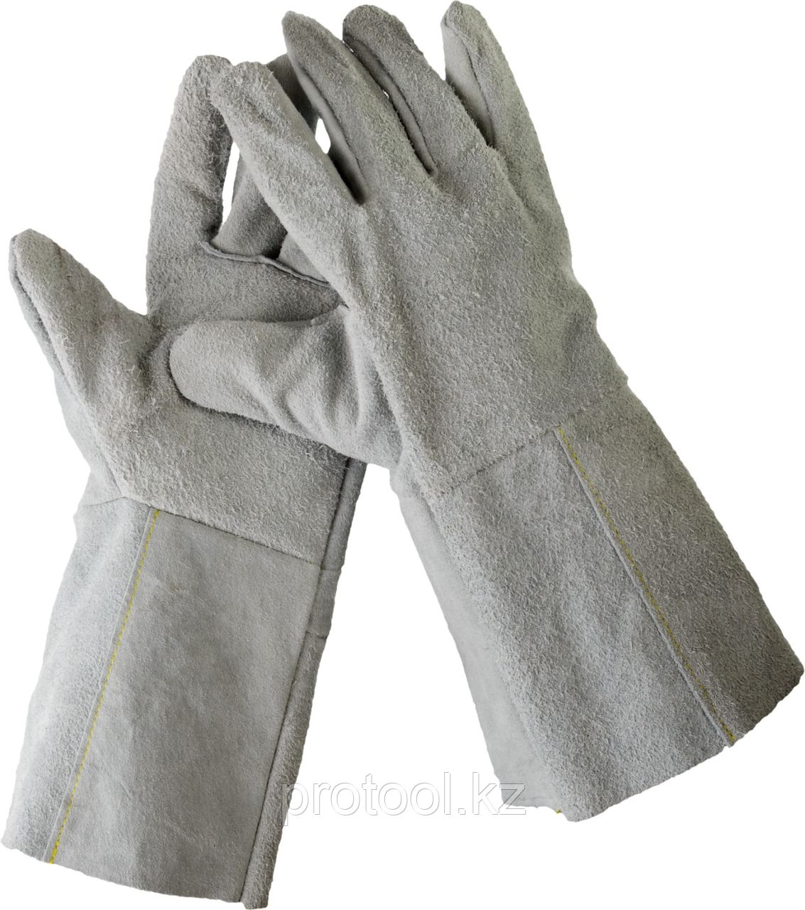 Краги СИБИН 350мм, XL, из спилка, 11337-XL