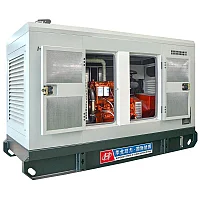 Бесшумный Дизельный Двигатель Бесщеточный Генератор Резервного Питания 30 Квт