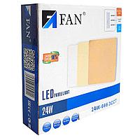 Led панель накладная КВ-666-24W