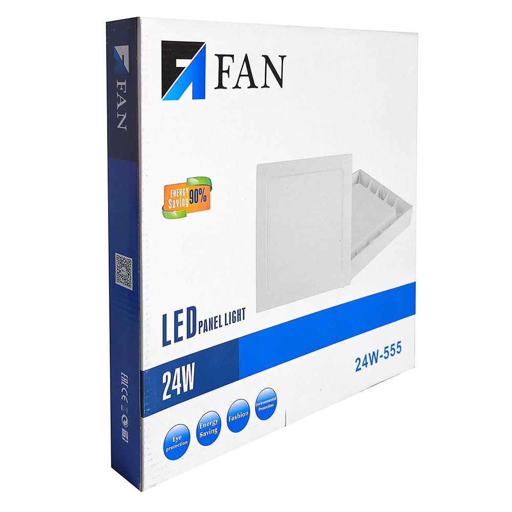 Led панель накладная 555-24W