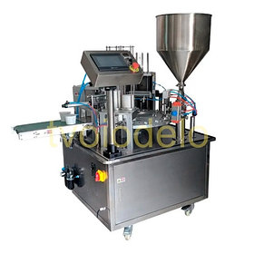 Фасовочно- упаковочный аппарат в стаканчики