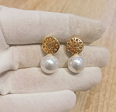 Серьги с жемчугом / ЕВ 60 ( пр. Абая 141 )
