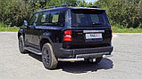 Защита задняя (уголки) d76,1 мм ТСС для Toyota Land Cruiser 250 Prado 2024-, фото 3