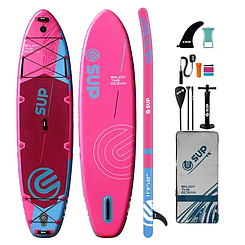 SUP доска E SUP Pink  Carnation LIGHT 350