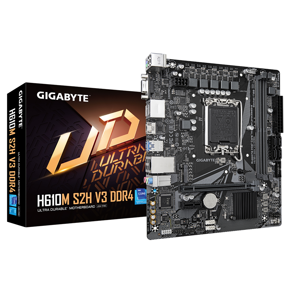 Материнская плата Gigabyte H610M S2H V3 DDR4