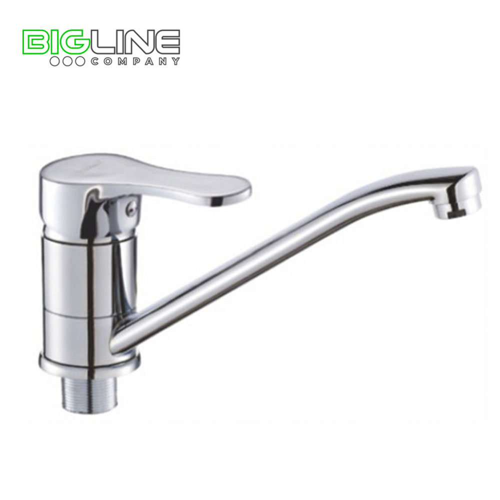 Смеситель KOLAG 1628 одноручный для кухни с поворотным изливом