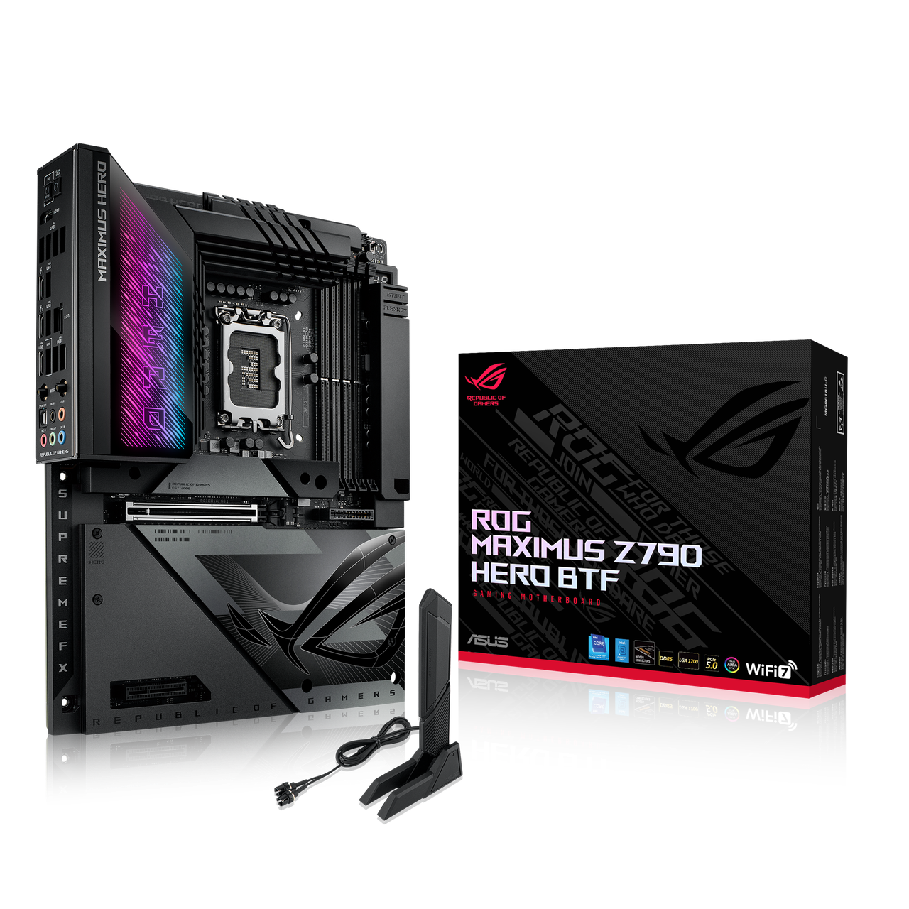 Материнская плата ASUS ROG MAXIMUS Z790 HERO BTF