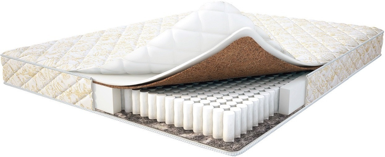 Матрас Askona Balance 2Sides, 80x200x19 см, чехол жаккард, бежевый