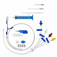Набор для катетеризации центральных вен с 4-х канальным катетером