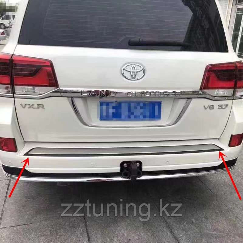 Накладка заднего бампера Land Cruiser 200, фото 1