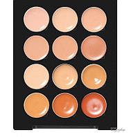 Кремовый корректор (консилер) "Make Up Atelier - 12 Cream Concealers - Clear Skin", в палитре из 12 тонов