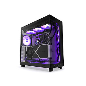 Компьютерный корпус NZXT H6 Flow RGB CC-H61FB-R1 Black без Б/П 2-024185-TOP, фото 1