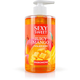 Гель для душа juicy mango, с феромонами, 430 мл.