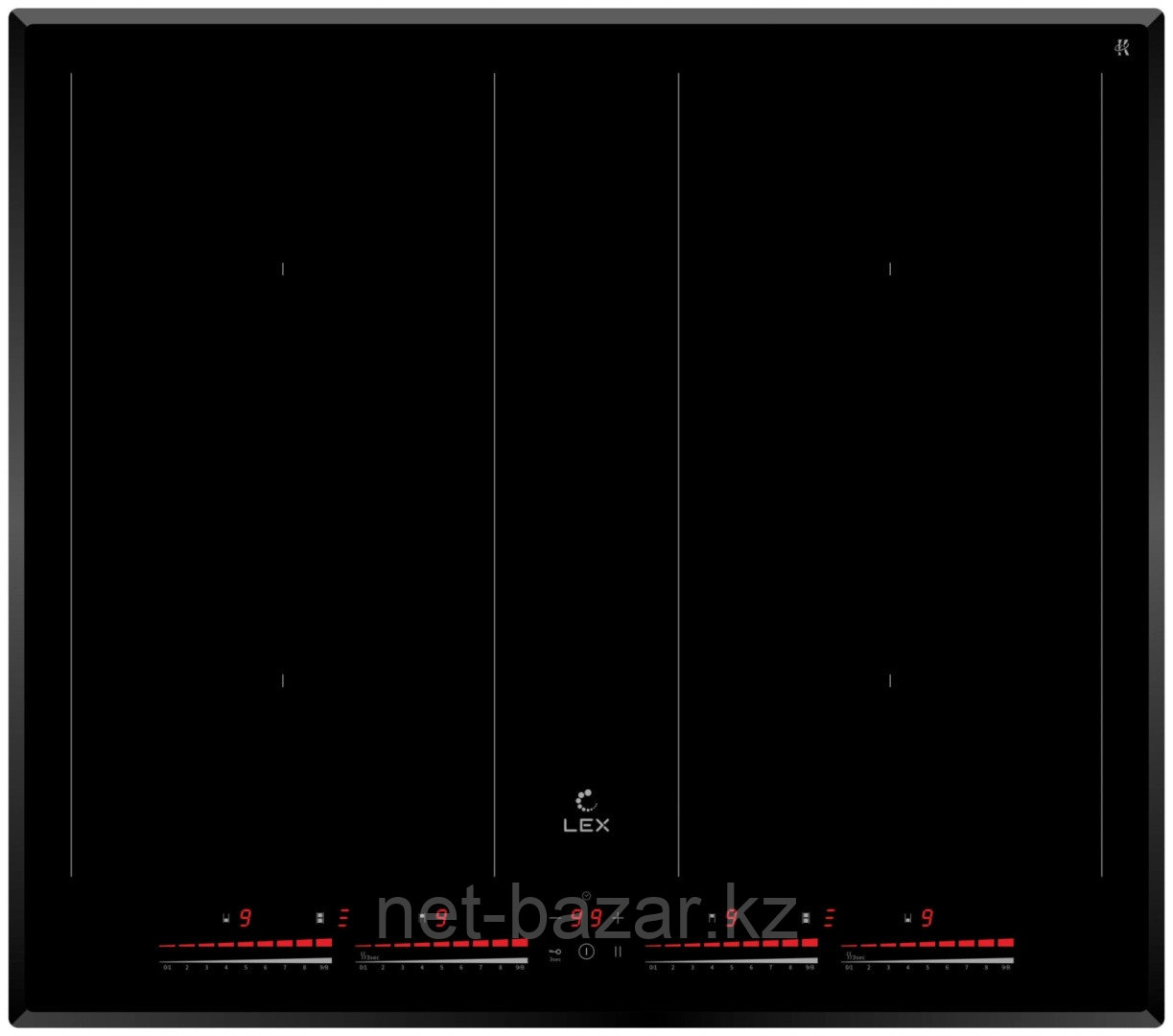 LEX EVI 641C BL панель стеклокерамическая индукционная