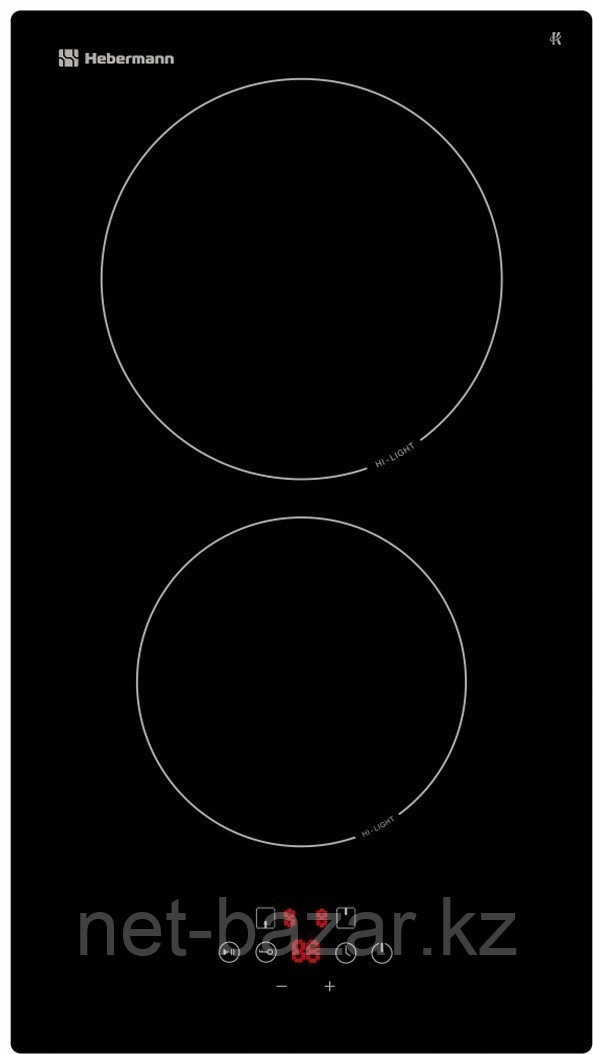 HEBERMANN HBKC 3020.1 B панель стеклокерамическая электрическая, фото 1