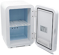 Холодильник мини для косметики с зеркалом и подсветкой, фото 3