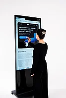 Информационный киоск вертикальный 55 дюйм Android
