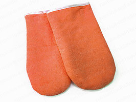 Варежки махровые с подкладом, для парафинотерапии