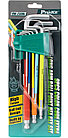 Pro'sKit HW-230BL Набор разноцветных удлиненных магнитных шестигранников с шариком, 9 шт., фото 3