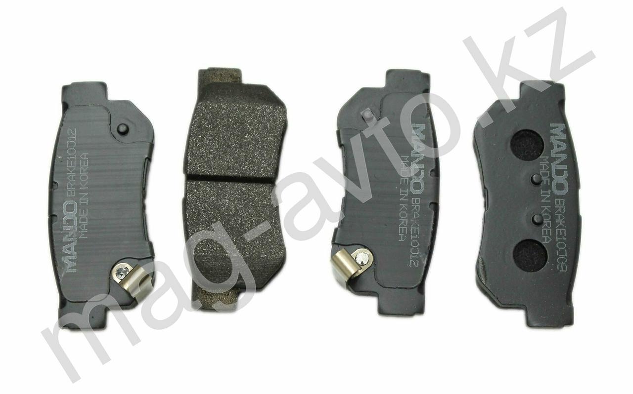 18842, Тормозные колодки задние дисковые SANGSIN BRAKE HQ SP 1117