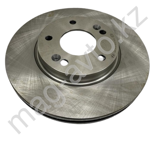 10016, Диск тормозной передний HYUNDAI  MOBIS 51712-M0000, фото 1