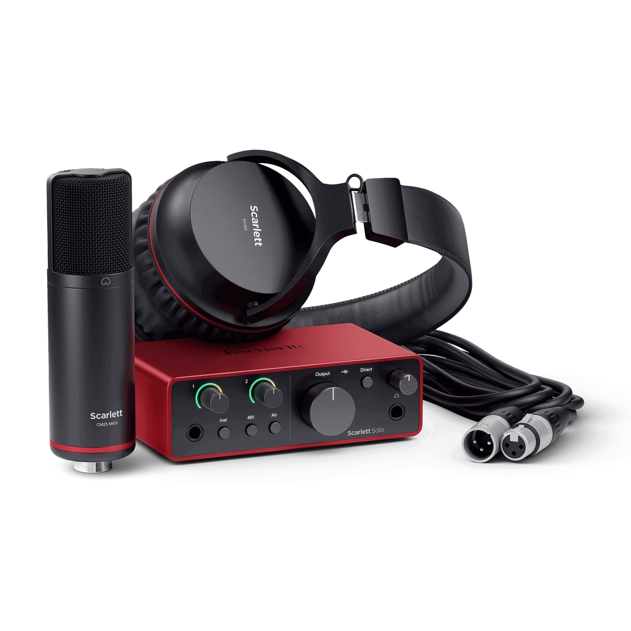 Комплект для домашней студии Focusrite Scarlett Solo Studio 4th Gen, фото 1