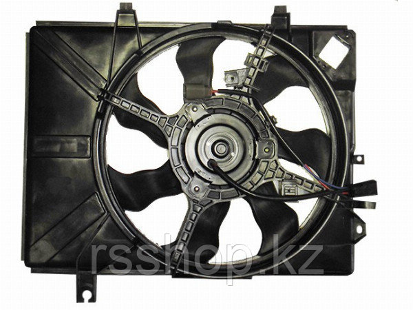 Диффузор радиатора в сборе HYUNDAI GETZ 02-05, фото 1