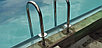 Лестница набортная пологая MUS-215 для узкого борта в бассейне (2 ступени, AISI-304), фото 4