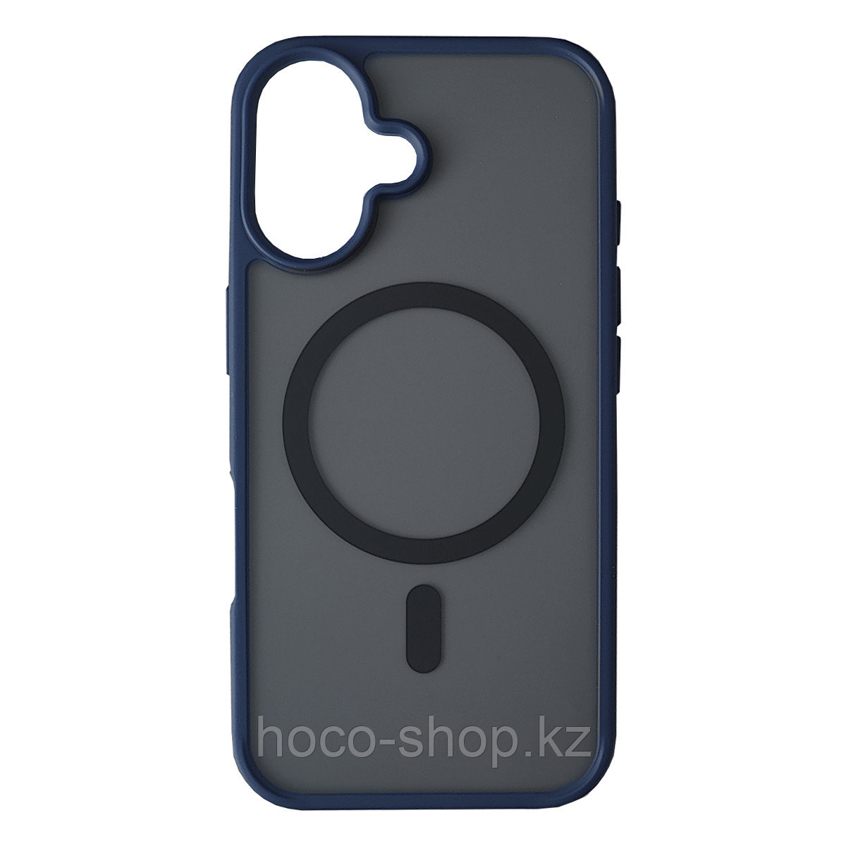 Чехол для iPhone 16 гель X-level Soft Magnet Blue