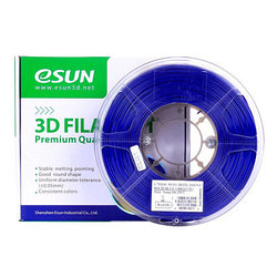 3D PETG Пластик eSUN solid blue/1.75mm/1kg/roll