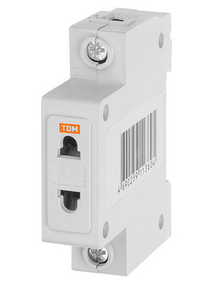 Розетки на DIN-рейку