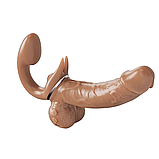 Страпон безремневой Doubleenjoy cannon, фото 2